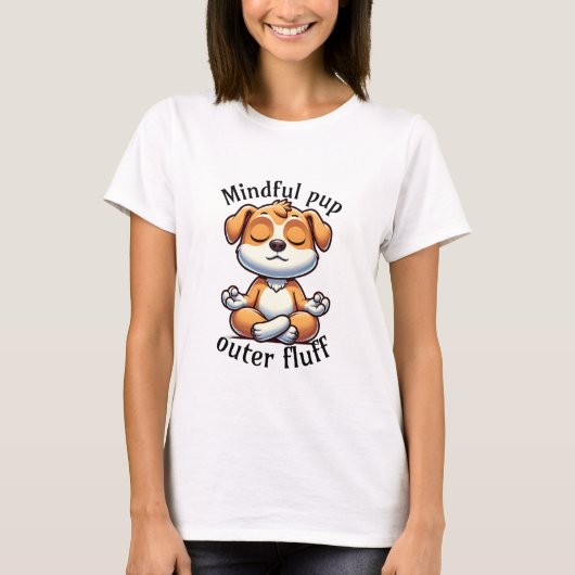 Mindful Pup T-shirt (Voorkant)
