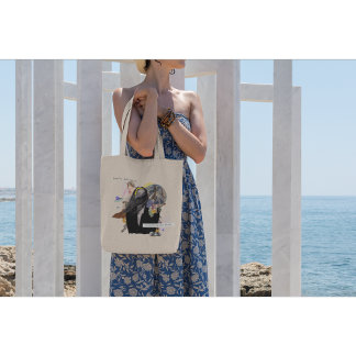 Mindful Reflections: een surrealistische reis door Tote Bag