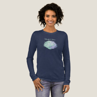 Mindful Space - Pastel Sereniteit Design Tri-Blend Shirt