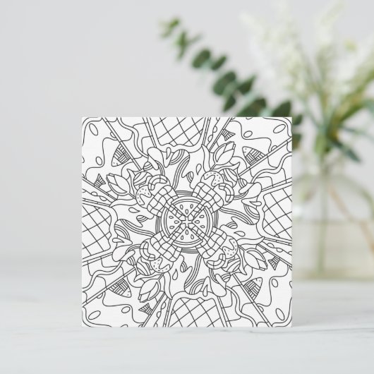 Mindful Summer: Creatieve en speelse kleurende Kaa (Staand voorkant)