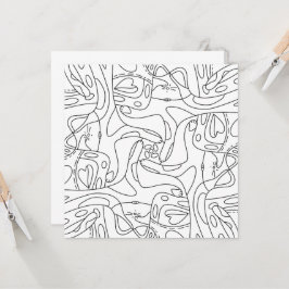 Mindful Summer: Funny Melting Cats Kleuren Kaart