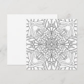 Mindful Summer: Vreedzame Botanische Kleurplaat Ka (Voorkant / Achterkant)