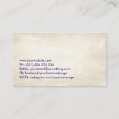 Mindful Wings - Vlinderbrein Visitekaartje (Achterkant)