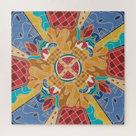 Mindful Zomer: Kleurrijk en Grappig Legpuzzel