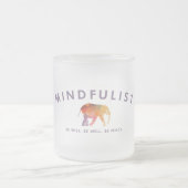 Mindfulist Mok van 10 oz, gevriesdroogd glas (Center)