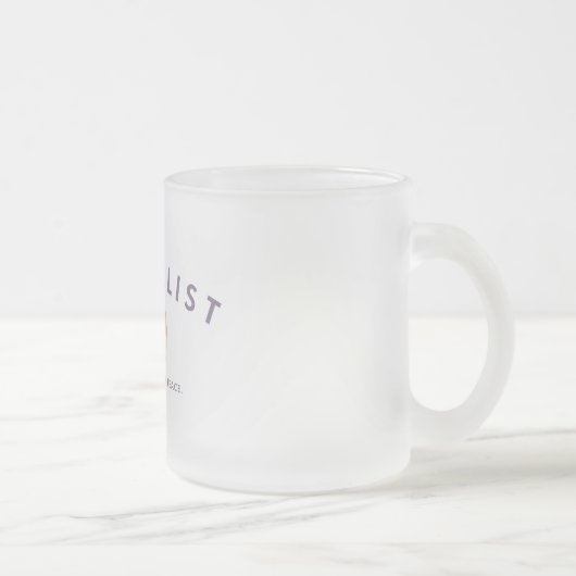 Mindfulist tasse en verre givré de 10 onces (Droit)