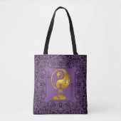 Mindfulness Cadeau YOGA Meditatie Gepersonaliseerd Tote Bag (Voorkant)