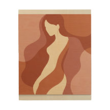Mindfulness Decor Abstract Vrouwelijk Wandsierkuns