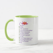 Mindfulness Expressions de Mug Cadeau pour chaque  (Gauche)