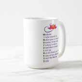 Mindfulness Expressions de Mug Cadeau pour chaque  (Devant droit)