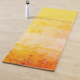 Mindfulness Golden Natuur Earth Yogamat