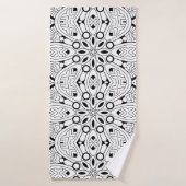 Mindfulness Mandala Design Yoga Serviette de bain (Serviette de bain)