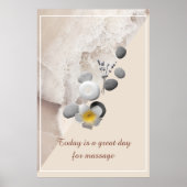 Mindfulness Massage Room Art Poster (Voorkant)
