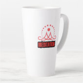 Mindfulness Meditation Latte Mok (Rechterhoek)