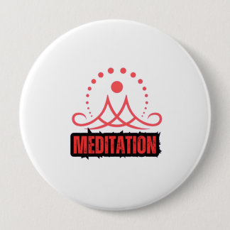 Mindfulness Meditation Ronde Button 4,0 Cm