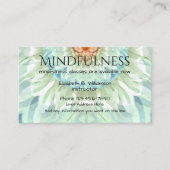 Mindfulness mooi ontwerp visitekaartje (Voorkant)