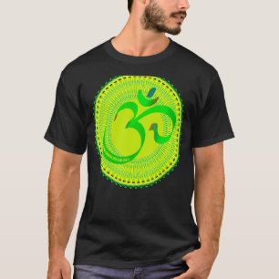 Mindfulness Om Ohm Mandala Buddhism Yoga Meditatio T-shirt