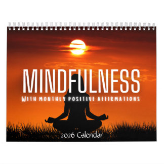 Mindfulness Positieve Affirmaties 2026 Kalender