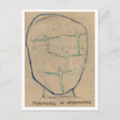 Mindfulness van vergankelijkheid. briefkaart (Voorkant)