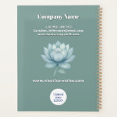 Mindfulness Wellness Consultant Zen Lotus Turquois (Dos)