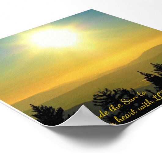 Mindfulness Word Art - Poster Sun (Coin)