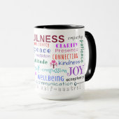 Mindfulness Word Jumble Mok (Voorkant rechts)