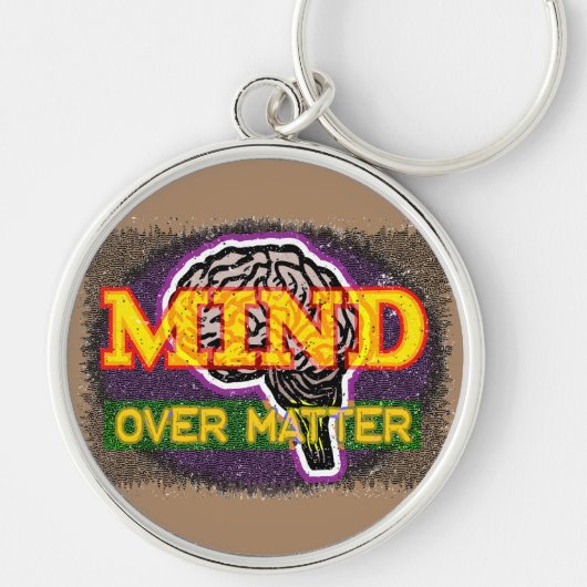 Mindheid over materie sleutelhanger (Voorkant)