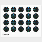 Mindheid Ronde Sticker (Vel)