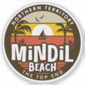 Mindil Beach, Territoire du Nord Australie Sticker (Devant)