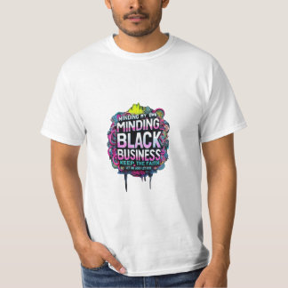 Minding black t-shirt