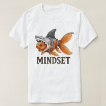 Mindset Goudvis Haai Tee