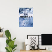 Mindset is alles, Arctic Wolf Succeshorde Poster (Thuiskantoor)
