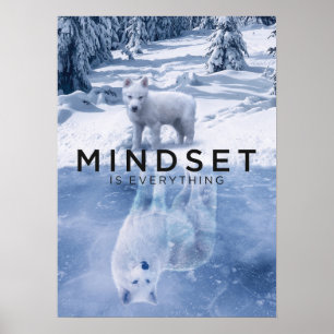 Mindset is alles, Arctic Wolf Succeshorde Poster