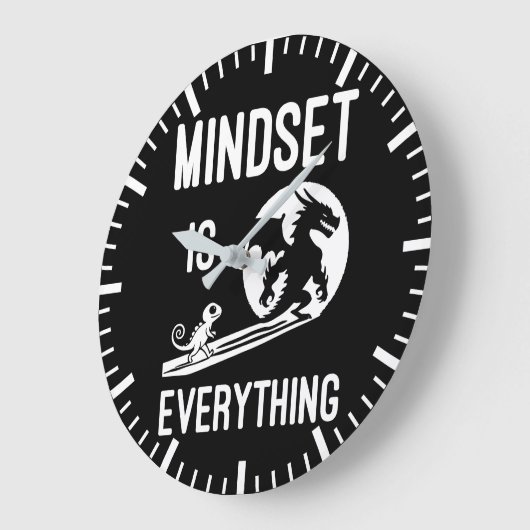 Mindset is alles, Dragon - Succes Hustle Grote Klok (Hoek)