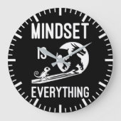 Mindset is alles, Dragon - Succes Hustle Grote Klok (Voorkant)