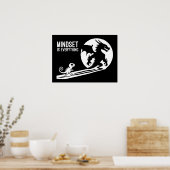 Mindset is alles, Dragon - Succesmotivatie Poster (Keuken)