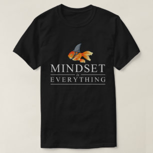 Mindset Is Alles Haaienvis T-shirt