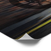 Mindset is alles - Kind motorfiets - geslaagd P Poster (Hoek)