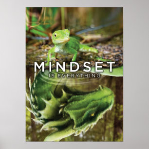 Mindset is alles - Legendary Dragon - Succes Poster