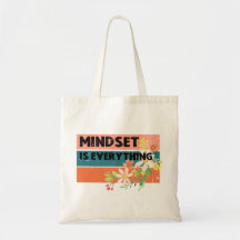 Mindset is Alles Tote Tas