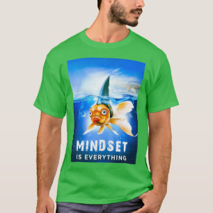 Mindset is Alles vis T-shirt