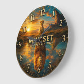 Mindset Is Everything Lion Grote Klok (Hoek)