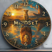 Mindset Is Everything Lion Grote Klok