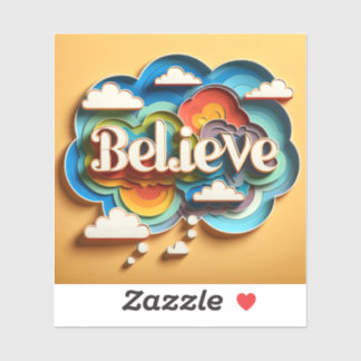 MindSphere: Geloof in Living Colour Sticker