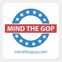 MindtheGOP.com Stickers Carrés