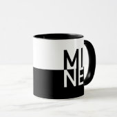 MINE 325 ml Ringer Combo Mok (Voorkant rechts)