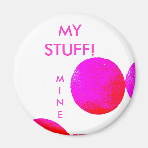 MINE = Locker van School Magnet Magneet