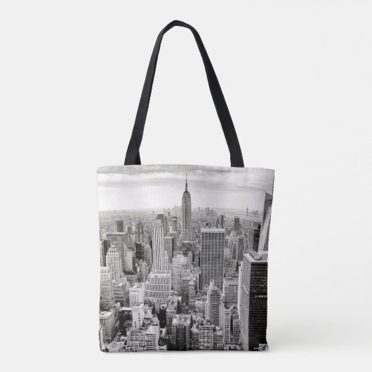 Mine Manhattan too Canvas tas (Achterkant)