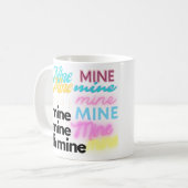 Mine Mine de café Mug (Devant gauche)