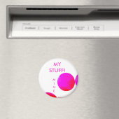 MINE = school locker magneet (Insitu (Vaatwasser))